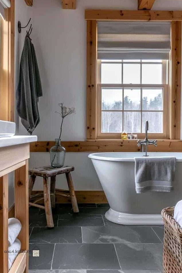 5. Add Matte Black Fixtures for Contrast
