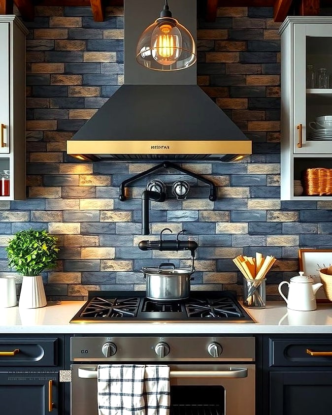 Black Brick Veneer