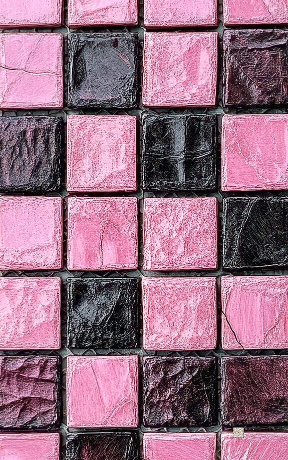 Black and Bright Mosaic Contrast