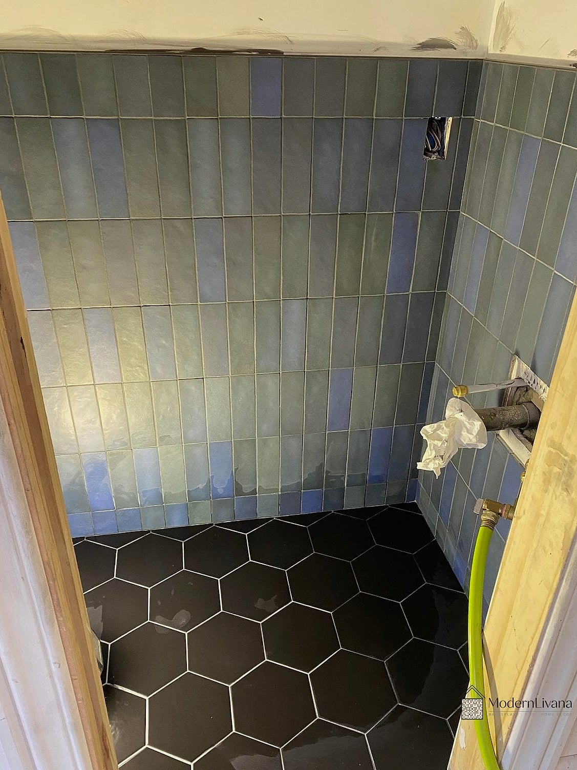 25 Black Tile Ideas to Show Your Contractor 15 Black Grout with Colorful Tile