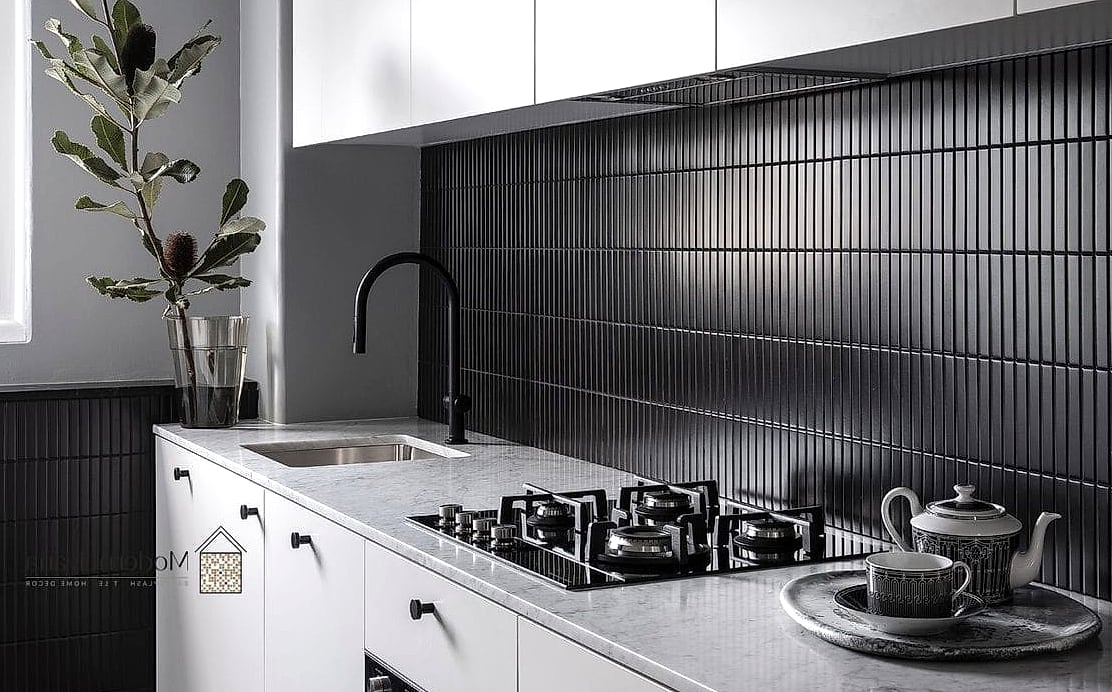 Black KitKat Tile