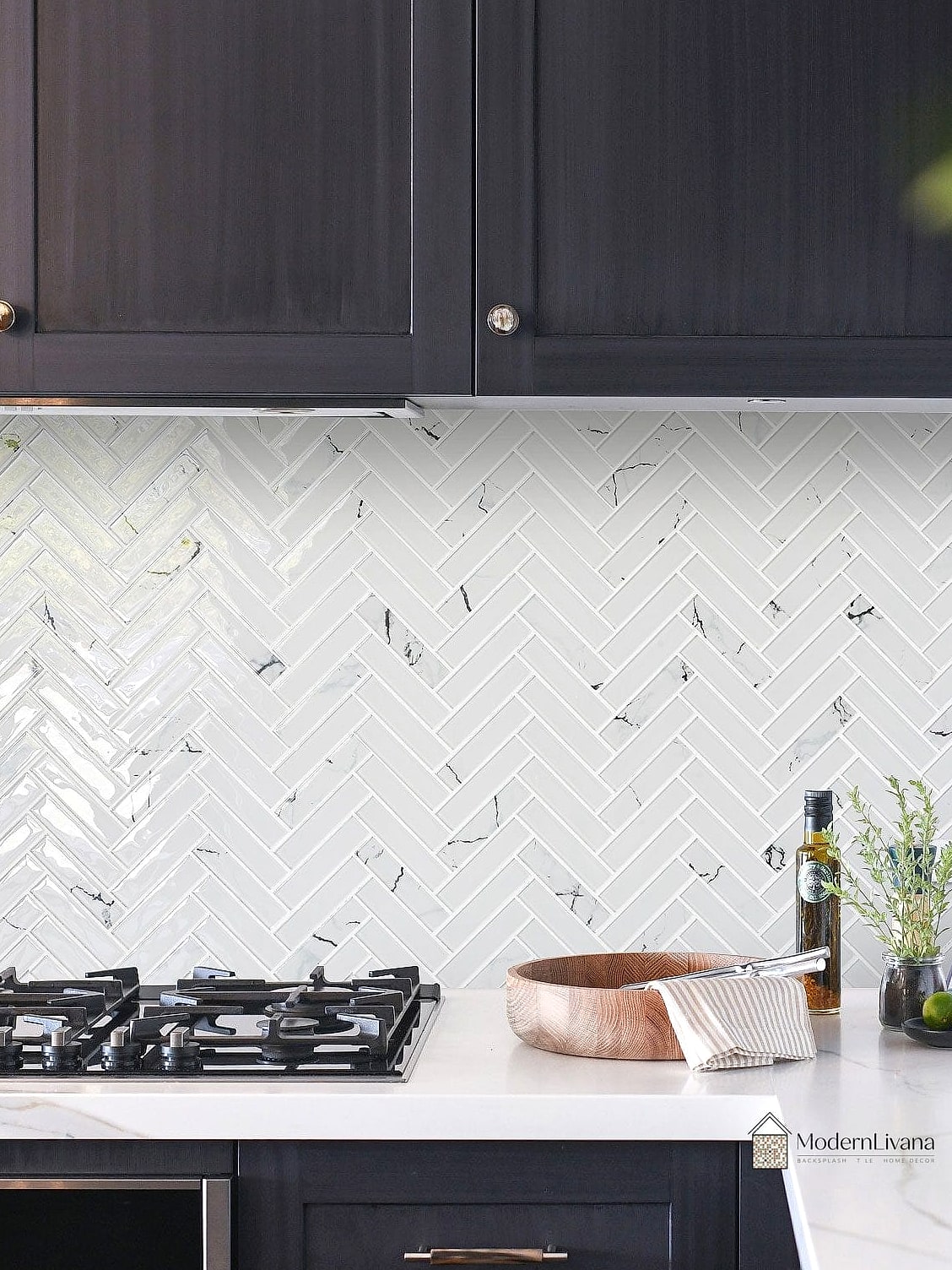 Black and White Marble Mix