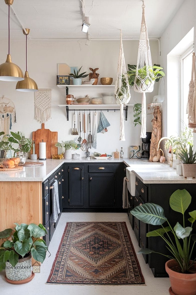 Bring In Black Fixtures for Contrast
