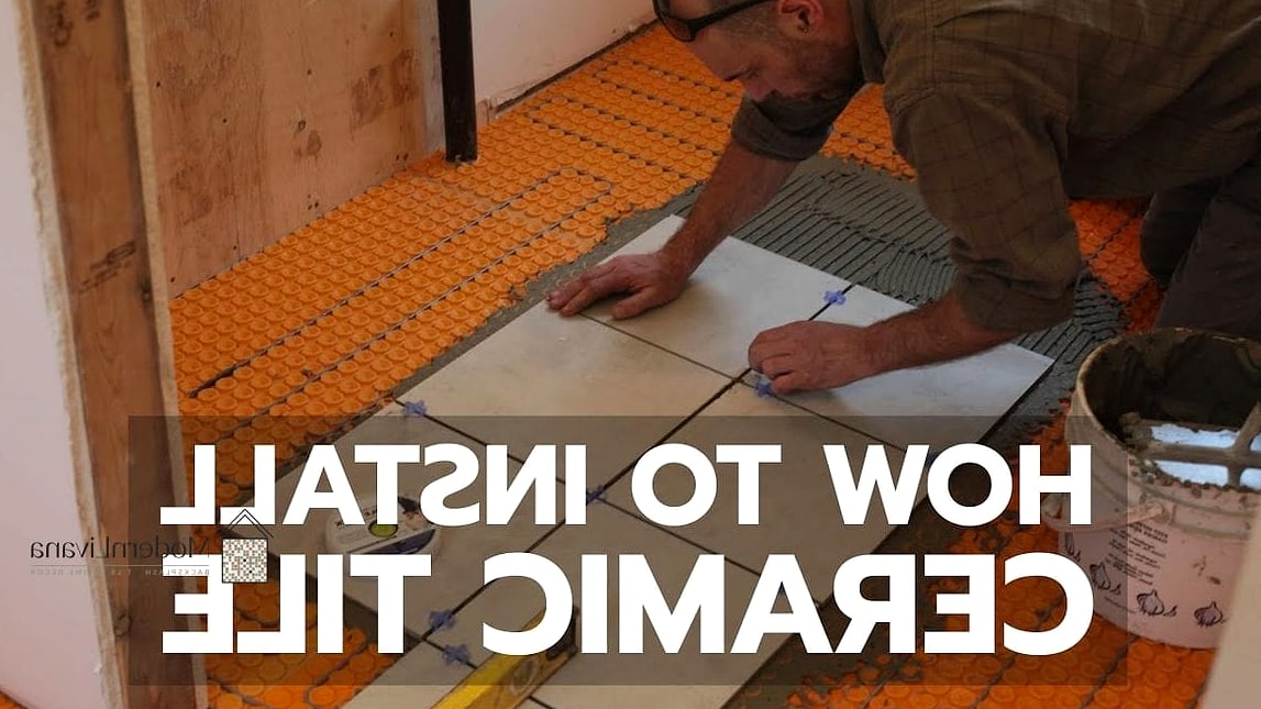 Ceramic Tile With Vertical Installation