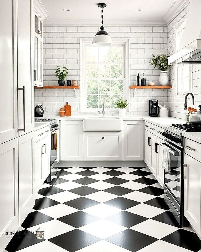 Checkerboard Flooring