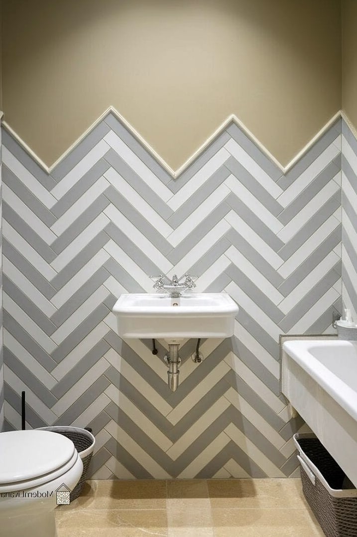 Chevron Pattern Tile
