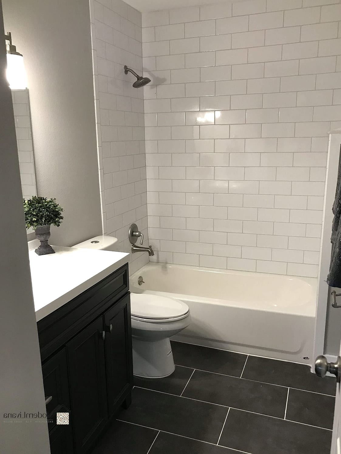 25 Stacked Subway Tile Ideas That Maximize Style and Function 2 Classic White Stacked Subway Tile with Light Grout