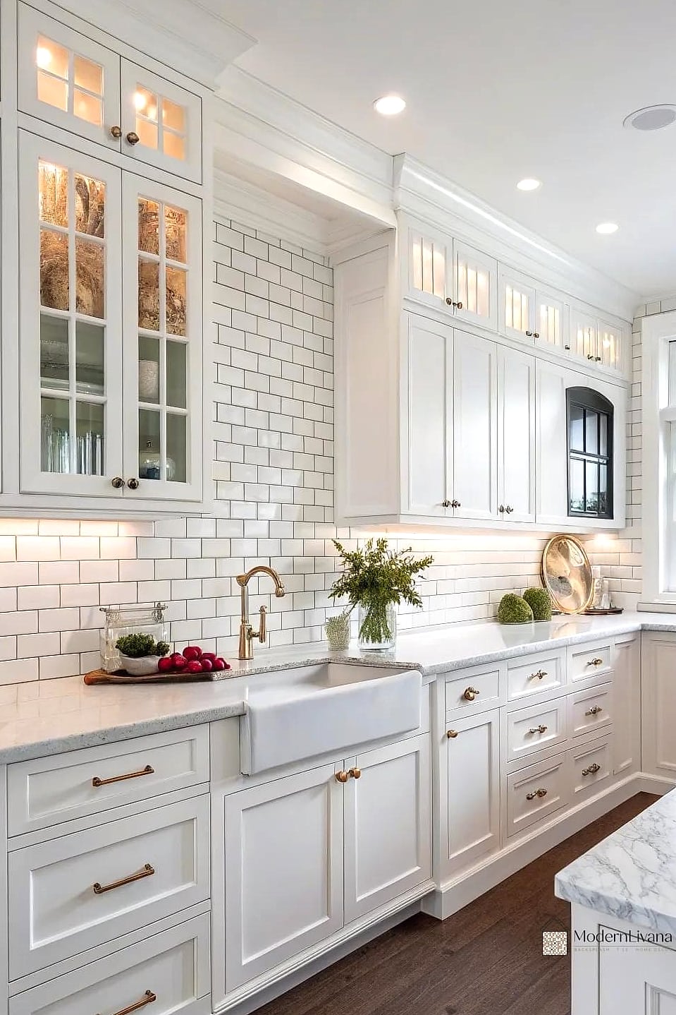 20 Kitchen Backsplash Ideas That Will Transform Your Space 2 Classic White Subway Tile with Dark Grout