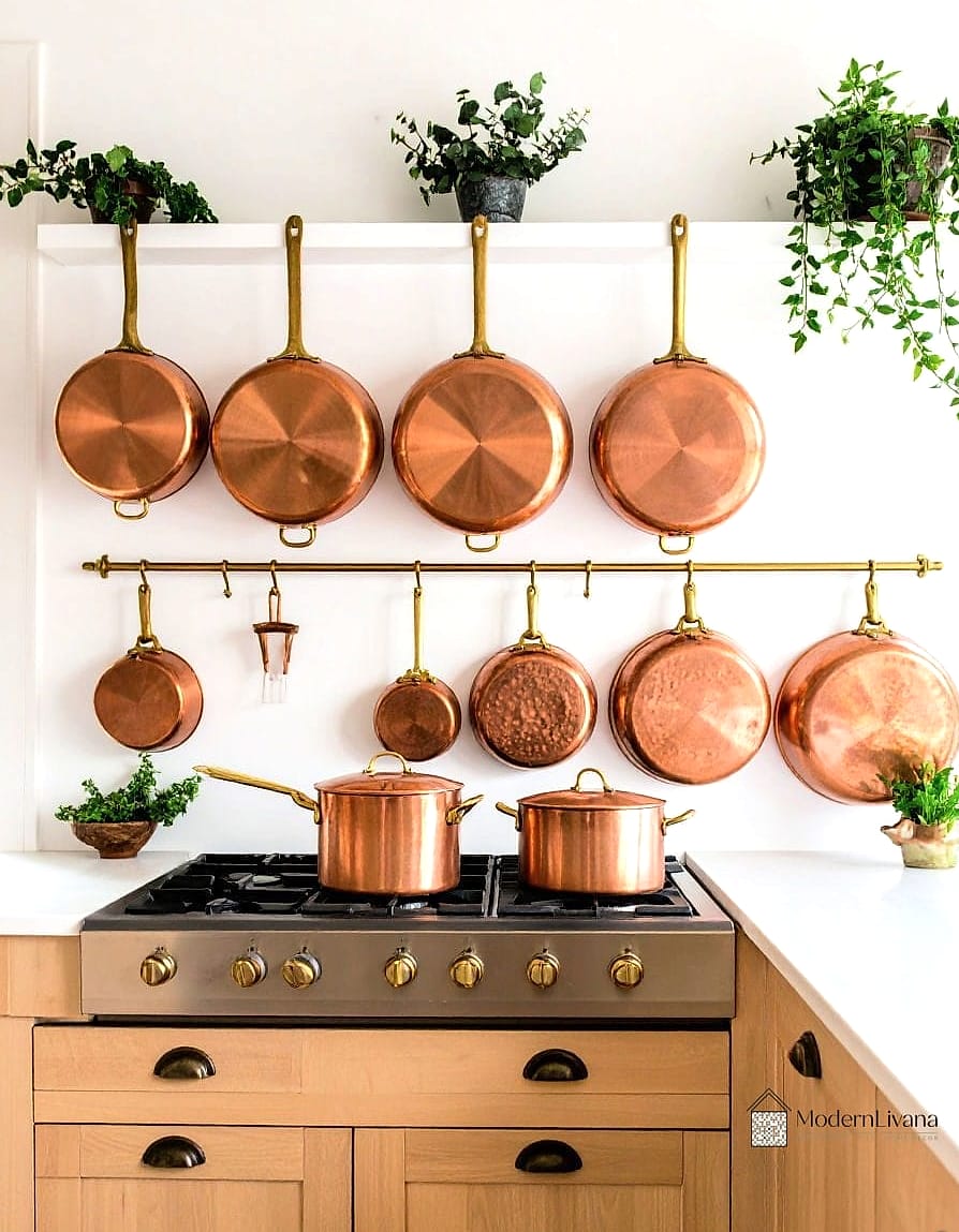 Copper Pot Rack or Accents