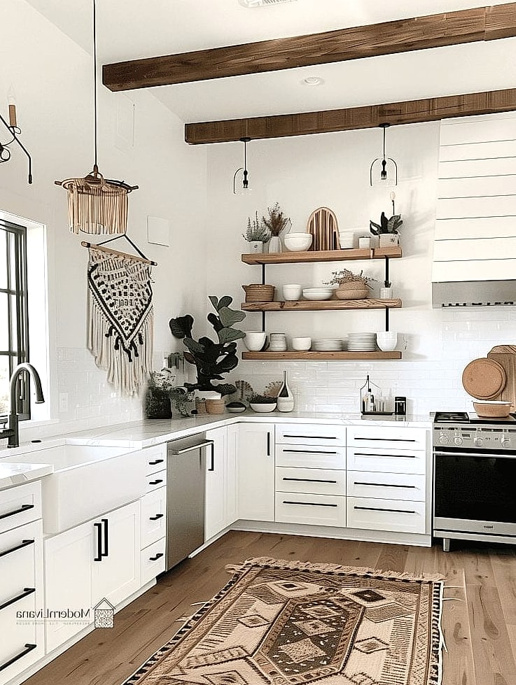 Create Open Shelving With Collected Decor