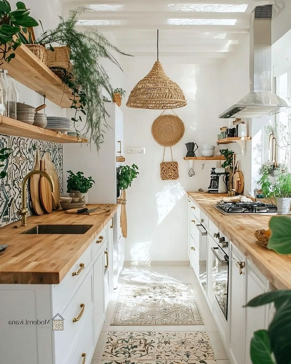 Create a Small Pantry With Boho Organization