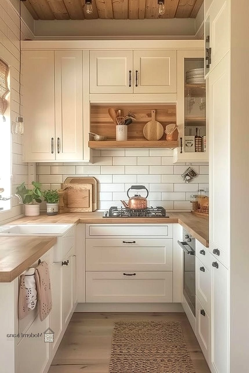 Decorate with Warm Wood Accents