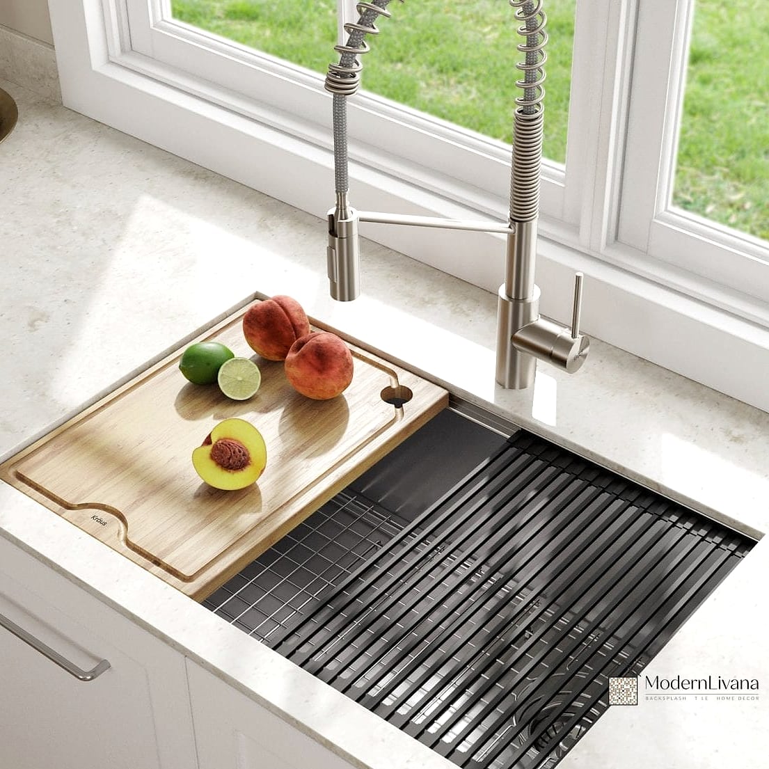 26 Kitchen Sink Ideas That Will Transform Your Space 18 Drainboard Sink