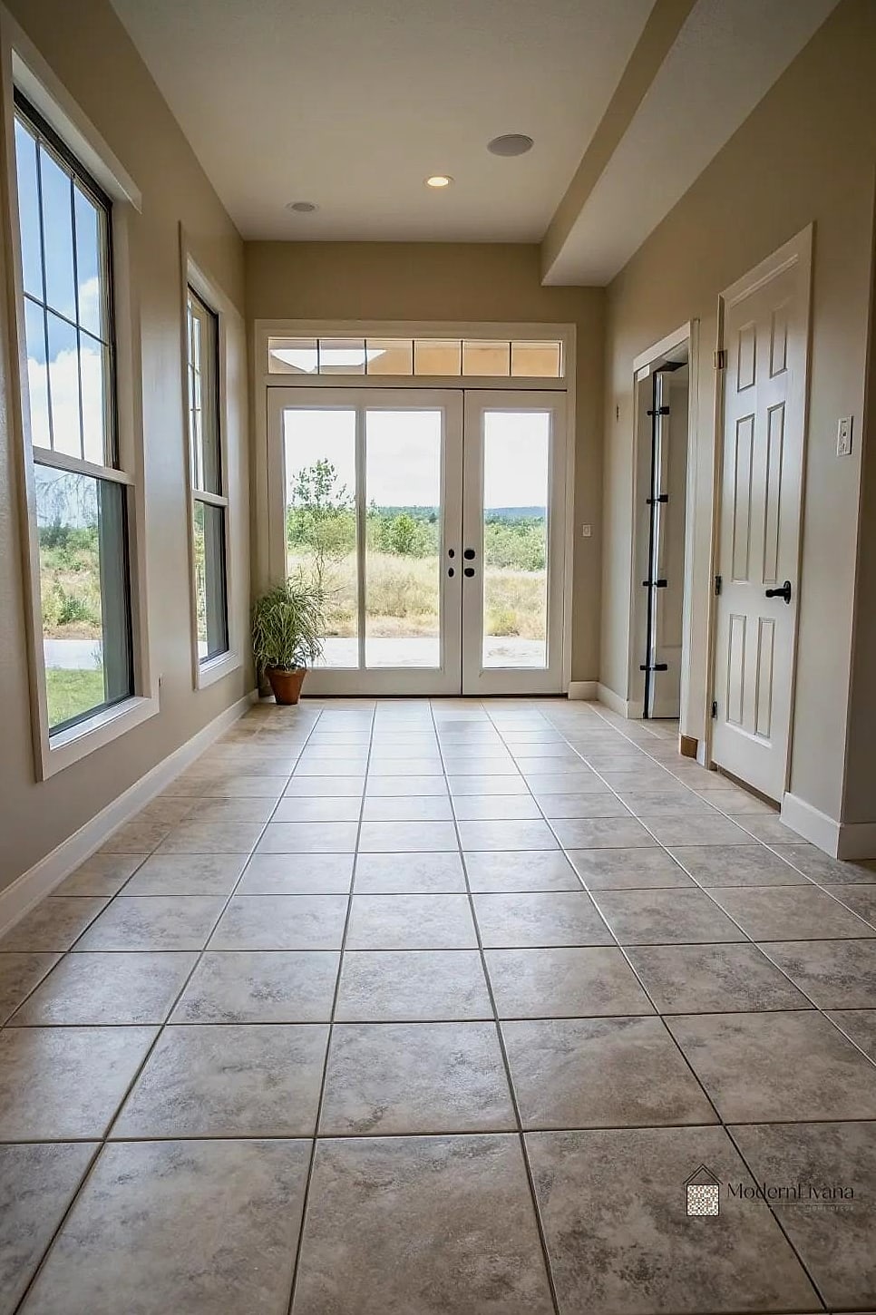 23 Glazed Porcelain Tile Ideas That Maximize Style and Function 22 Entryway Glazed Porcelain Tile for High Traffic Areas