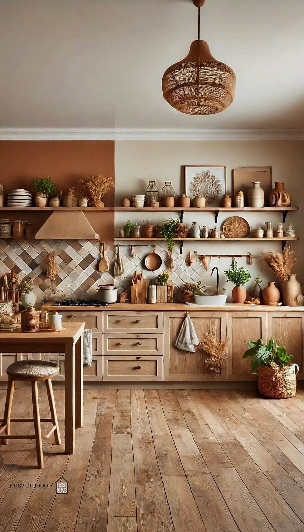 Exposed Wood Beams