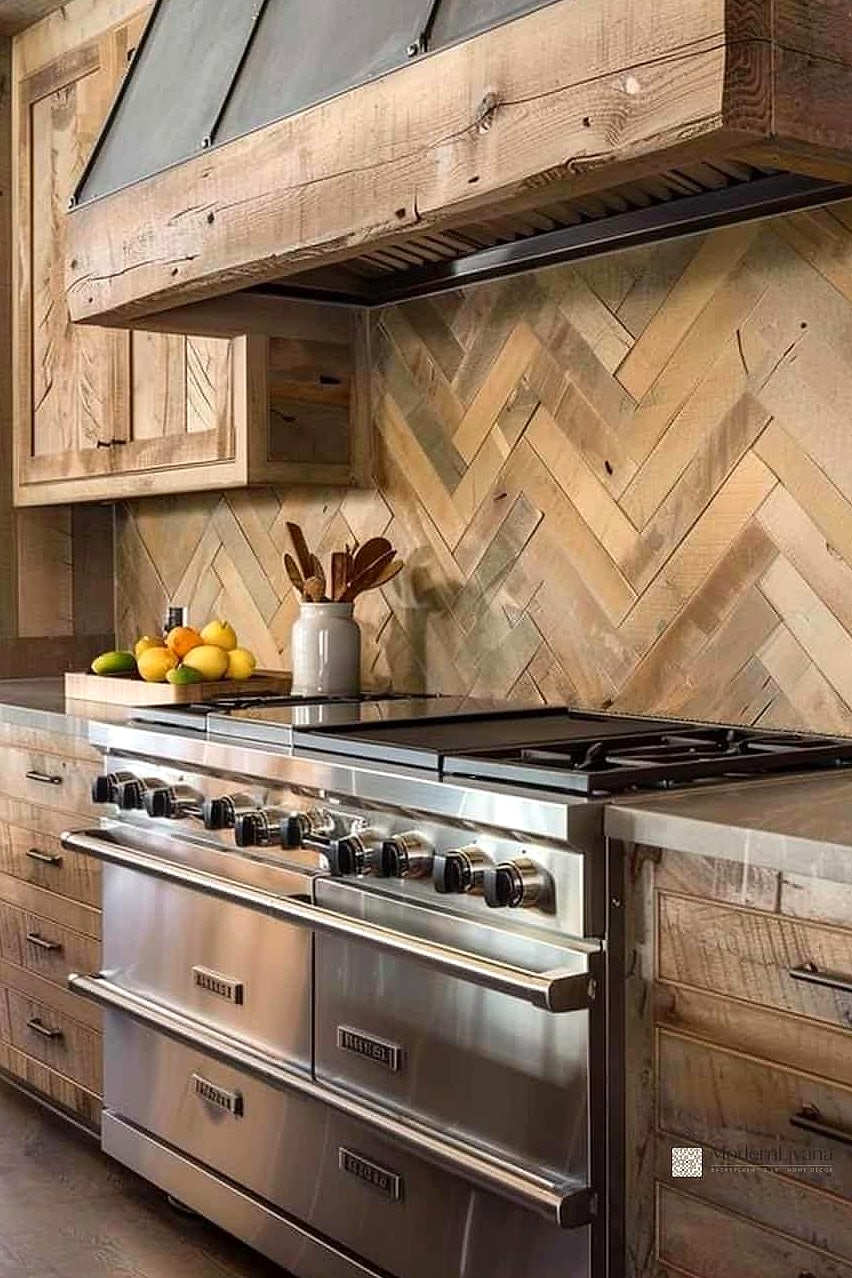 23 Multicolor Backsplash Ideas That Are Stylish and Practical 21 Farmhouse Patterned Tile Blend