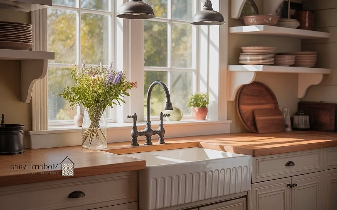 Farmhouse Sinks with Modern Styling