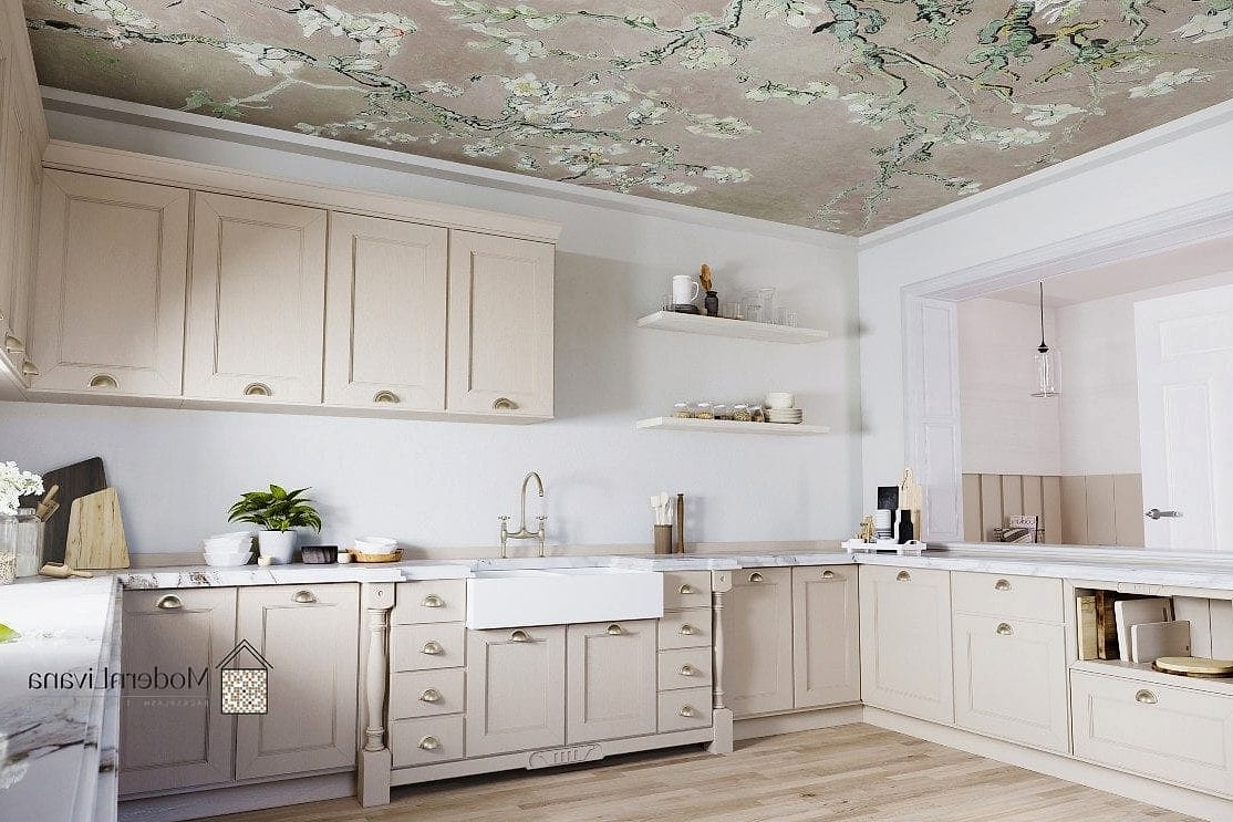 Floral Ceiling Design