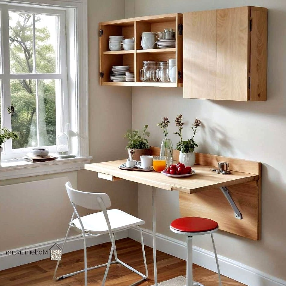 A Fold-Down Table or Counter Extension