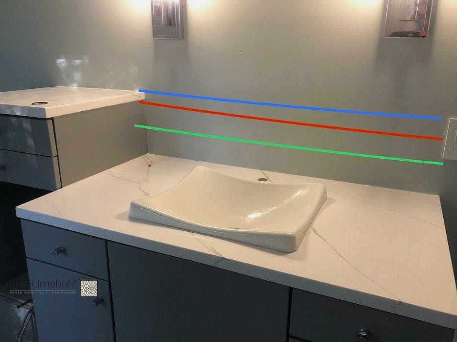 Full Height Backsplash