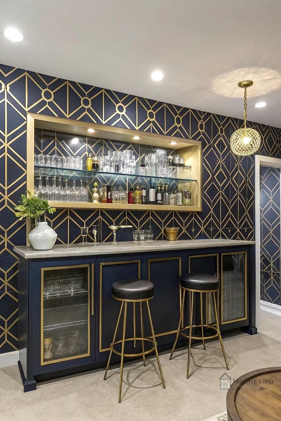 Geometric Hexagon Tile