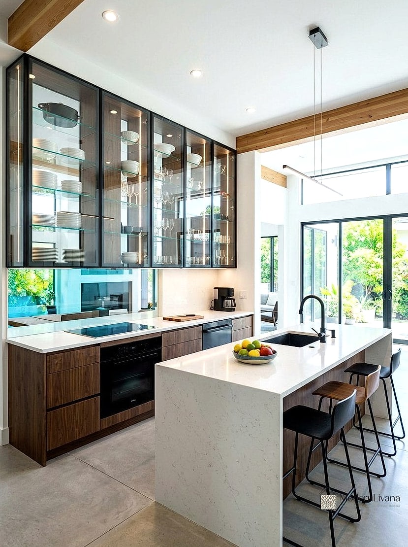 Glass-Front Cabinet Doors