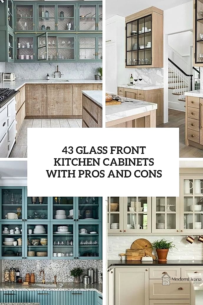 Glass-Front Cabinet Doors