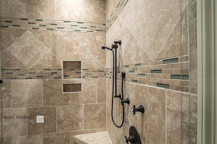 23 Glazed Porcelain Tile Ideas That Maximize Style and Function 12 Glazed Porcelain Tile Shower Walls for Easy Maintenance