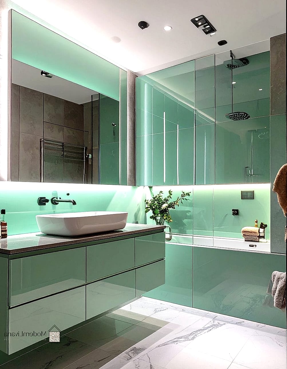 Glossy Glass Tile
