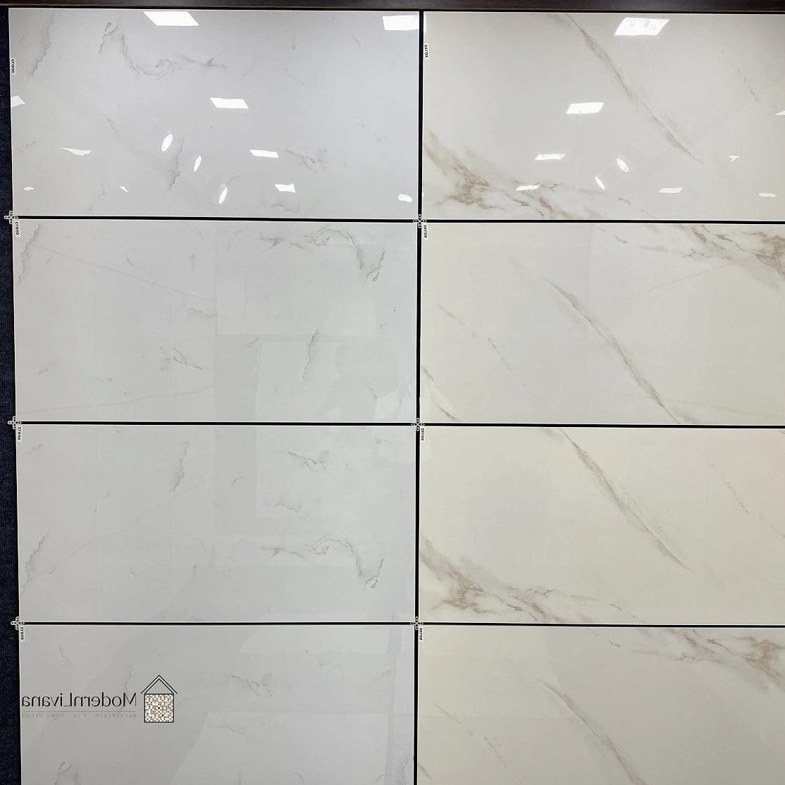 23 Glazed Porcelain Tile Ideas That Maximize Style and Function 5 Glossy Glazed Porcelain Tile for Bright Small Spaces