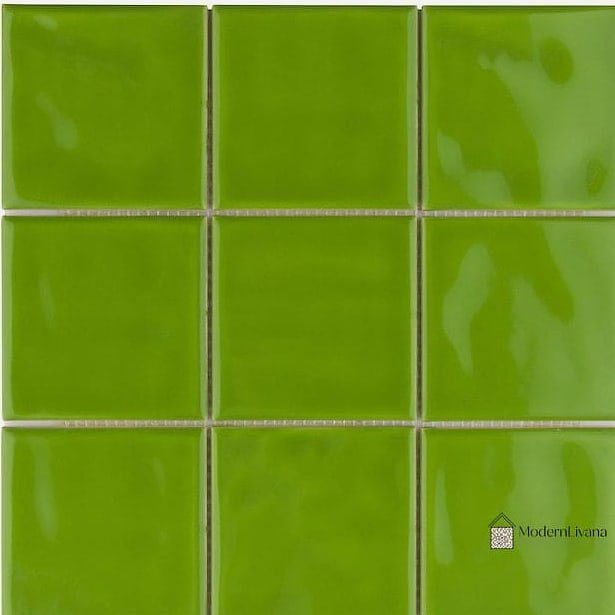 Glossy Square Tile for Small Spaces