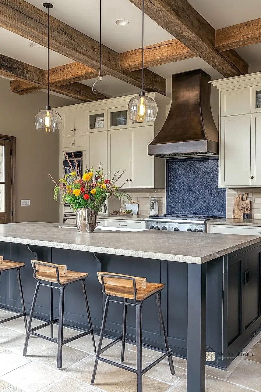Glossy Taupe Kitchens with Neutral Styling