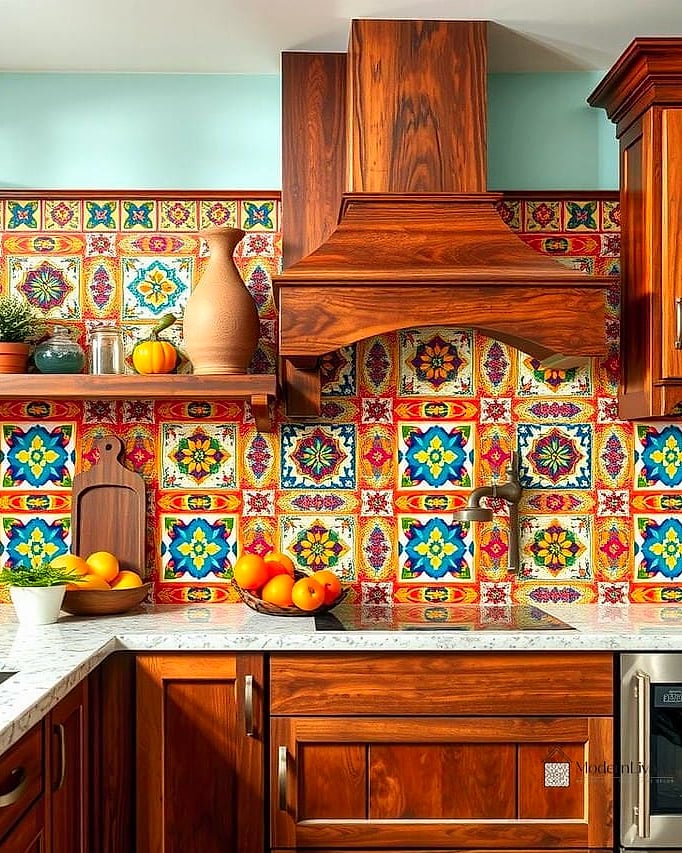 Handpainted Talavera Tile
