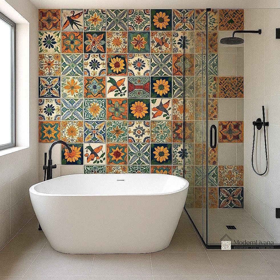 Handpainted Talavera Tile