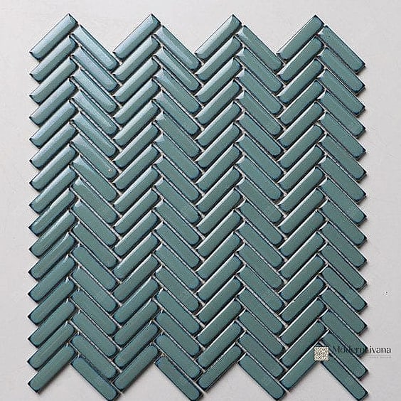 Herringbone Glazed Tile Pattern