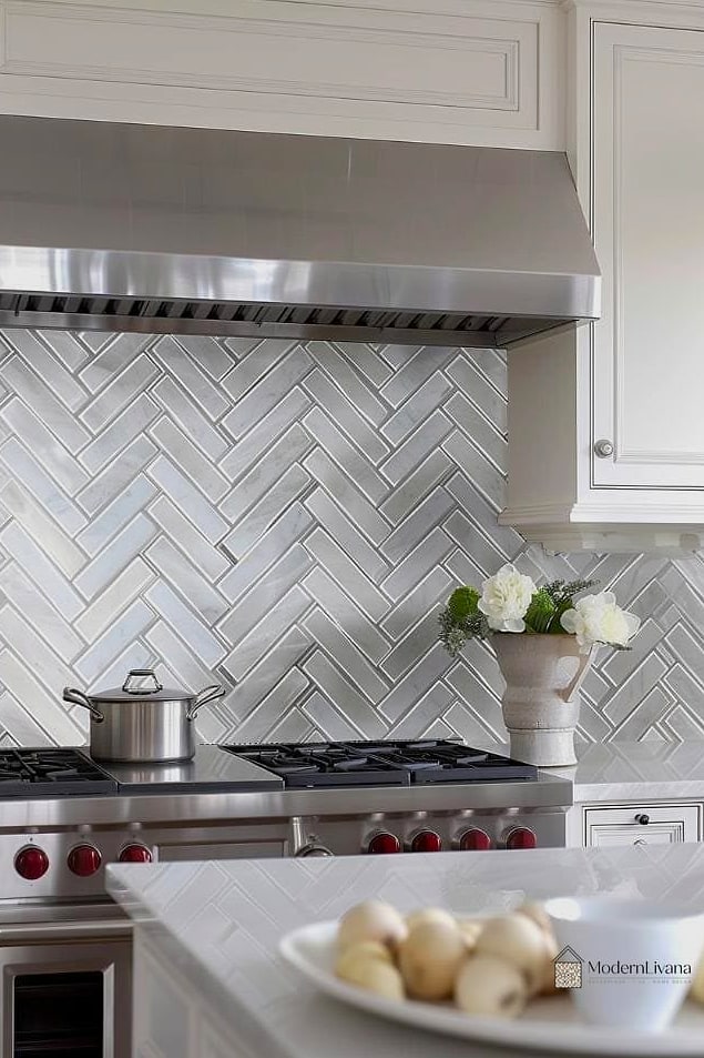 Herringbone Subway Tile Pattern