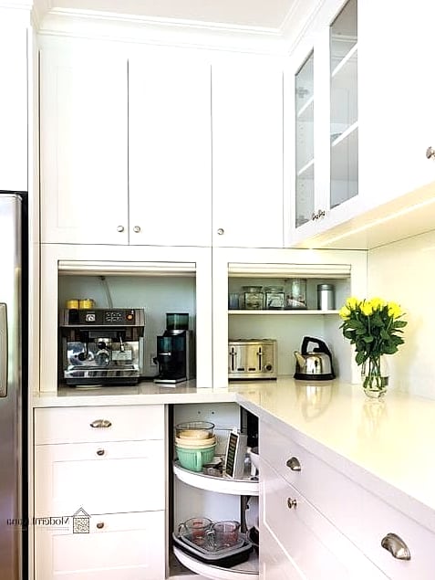 Hidden Appliance Garages