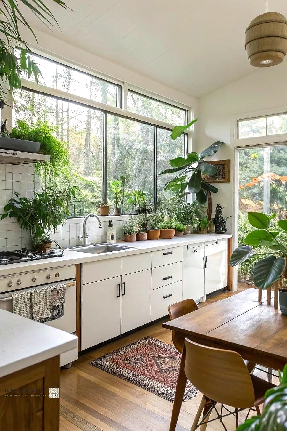 Indoor Plants That Soften Clean Lines