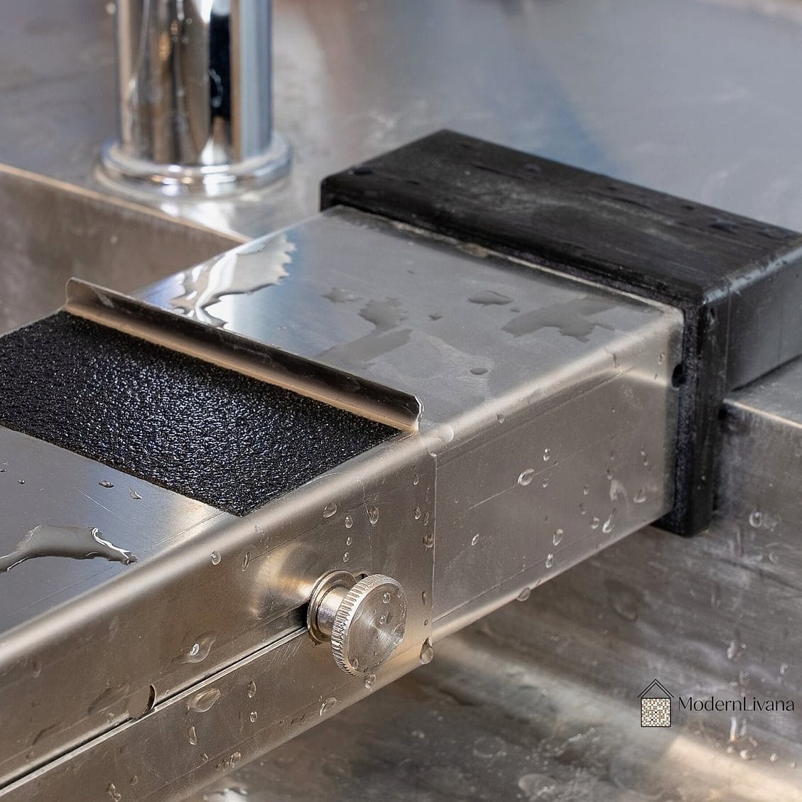 26 Kitchen Sink Ideas That Will Transform Your Space 13 Industrial Bridge Faucet