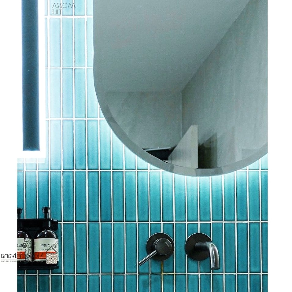 Kit Kat Tile Shower Niche Design