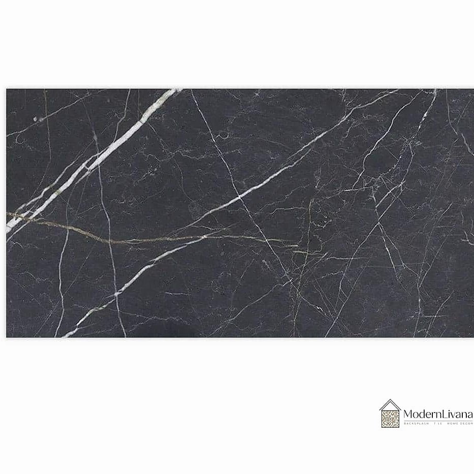 Large Format Black Porcelain Tile