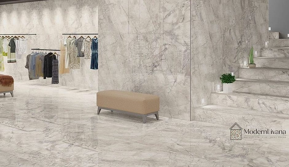 Large Format Porcelain Tile Entryways
