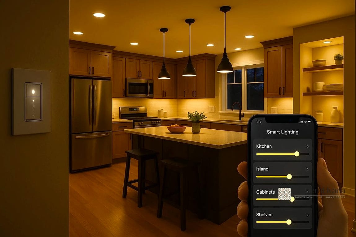 Layered Lighting with Dimmers