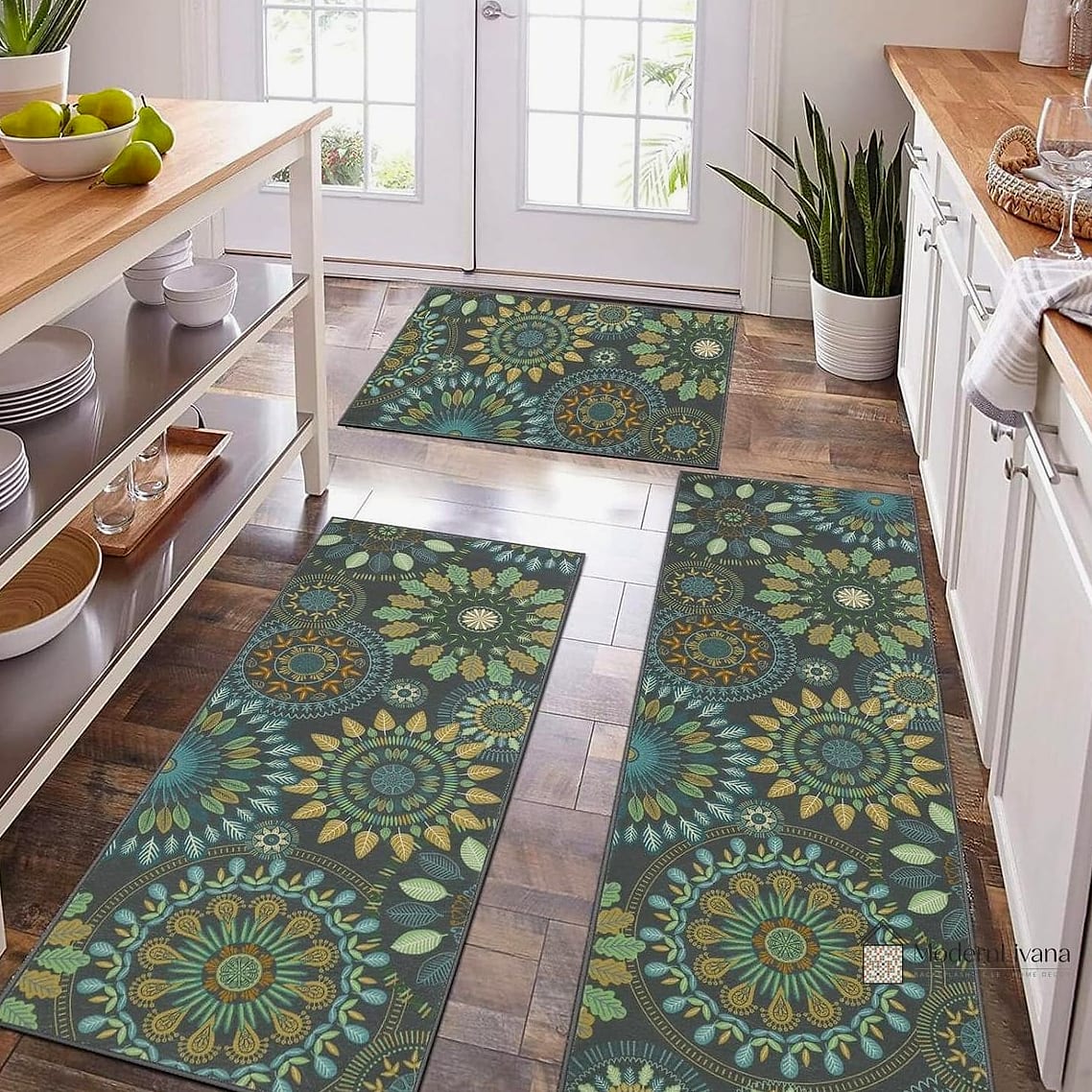 Layered Vintage Rugs