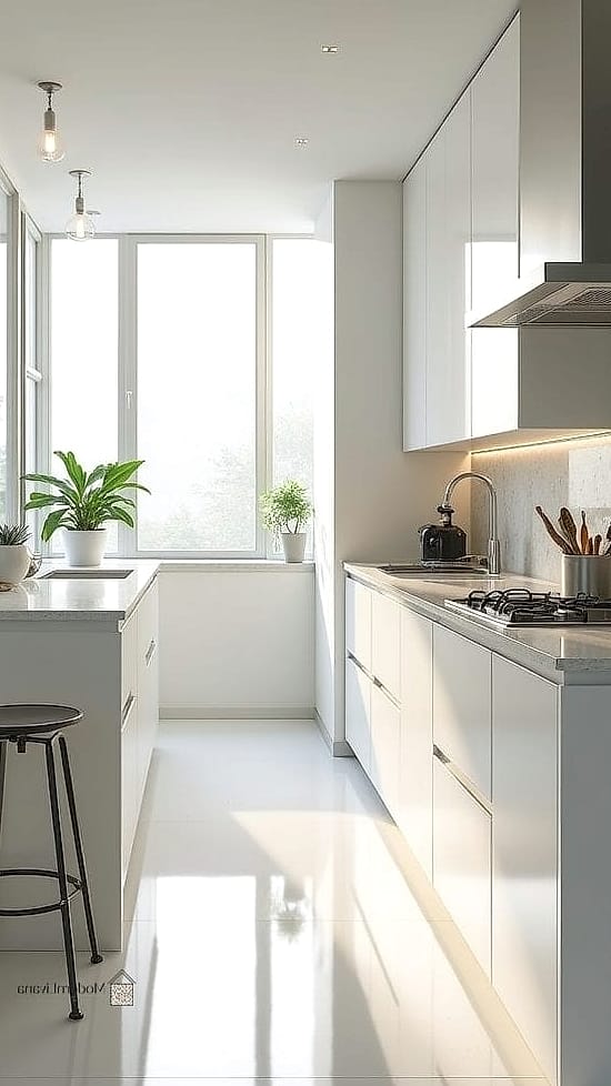 Light, Reflective Countertops