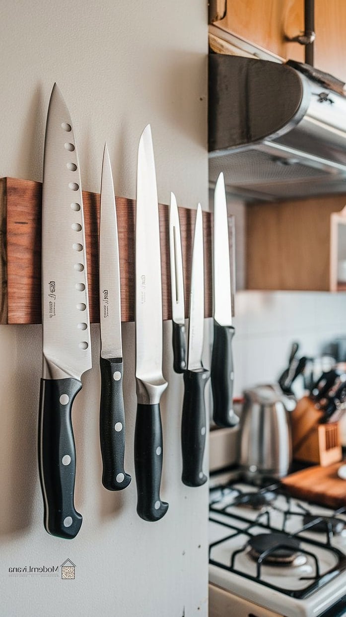 A Magnetic Knife Strip