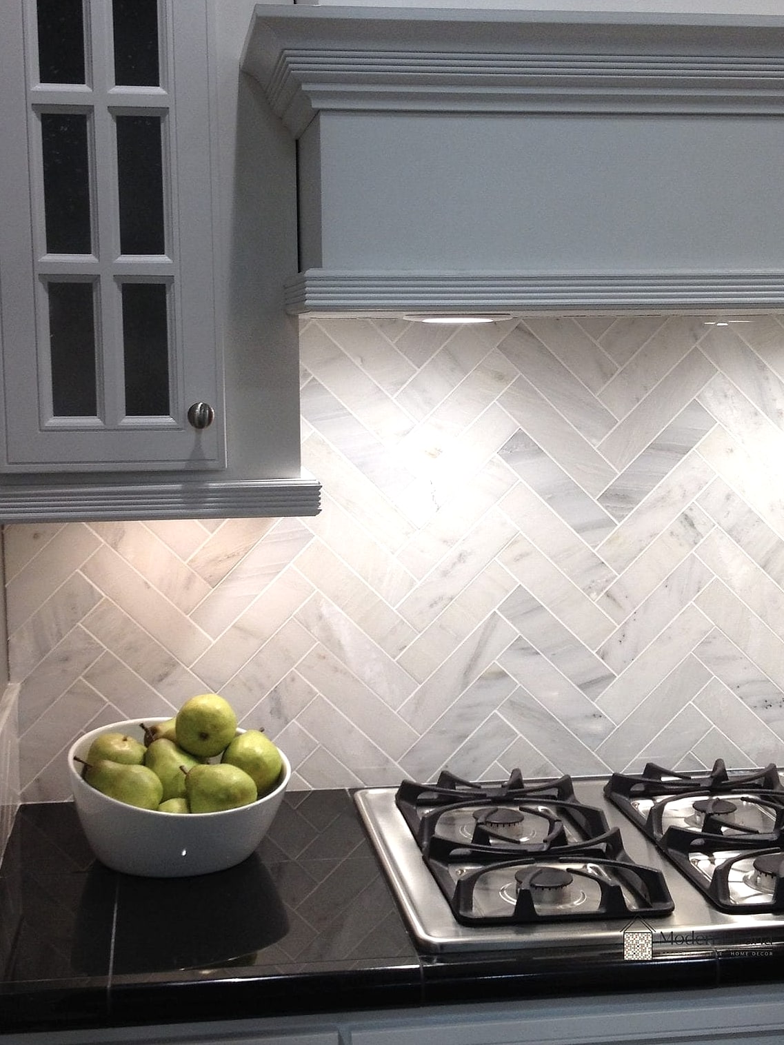 Marble Herringbone Pattern