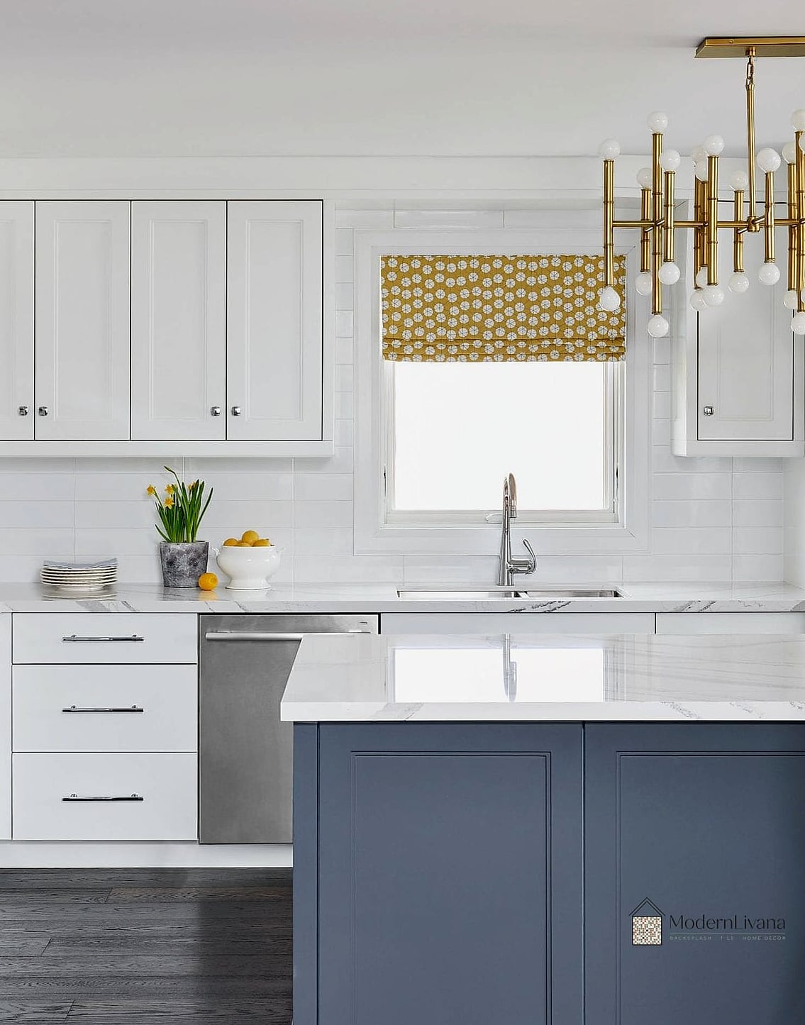 25 Stacked Subway Tile Ideas That Maximize Style and Function 11 Marble Subway Tile with a Stacked Pattern