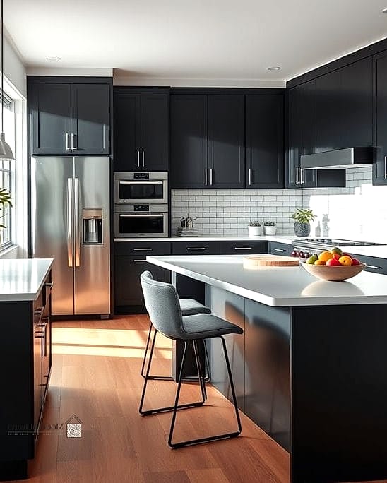 Matte Black Fixtures