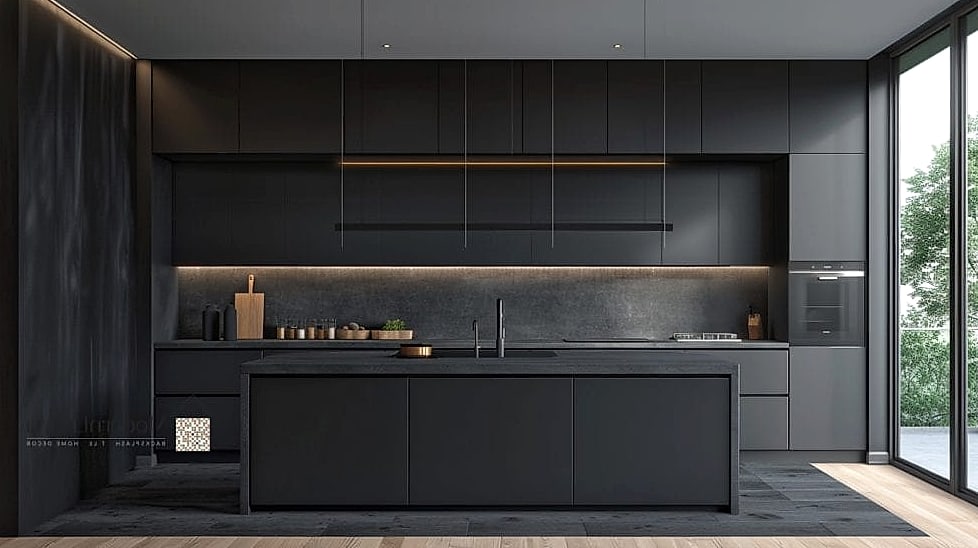 Matte Black Fixtures